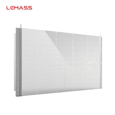P3.9 ক্রিয়েটিভ LED ডিসপ্লে স্বচ্ছ LMS-TF প্রো সিরিজের উপন্যাস স্ট্রাকচারাল এইচডি উচ্চ উজ্জ্বলতা