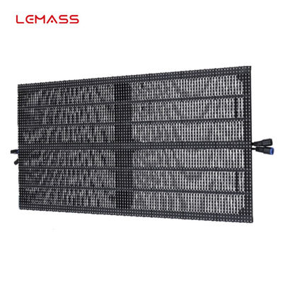কার্বন ফাইবার স্ট্রাকচার সহ স্বচ্ছ P6.9 ভাড়ার LED ক্যাবিনেট স্ক্রীন অ্যান্টি বাম্প