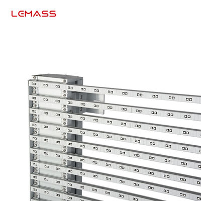 P8 বাণিজ্যিক স্বচ্ছ LED ডিসপ্লে1000*500mm LMS-মেশ কাস্টম চেহারা রং