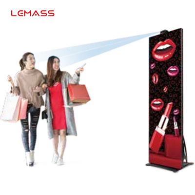 নমনীয় HD ডিজিটাল P1.9 LED পোস্টার ডিসপ্লে জলরোধী 2880hz রিফ্রেশ রেট
