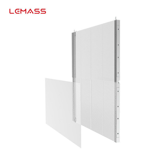 ইন্ডোর P7.8 ক্রিয়েটিভ LED ডিসপ্লে স্ক্রীন, অতি পাতলা স্বচ্ছ LED ভিডিও ওয়াল