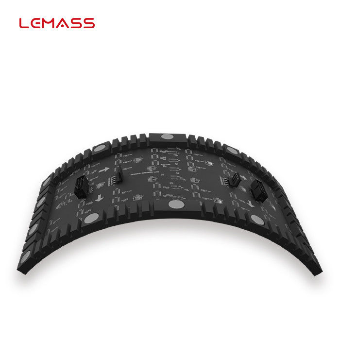 ইন্ডোর P1.8 কার্ভড LED ডিসপ্লে 240×120mm সহ 3840Hz হাই রিফ্রেশ রেট