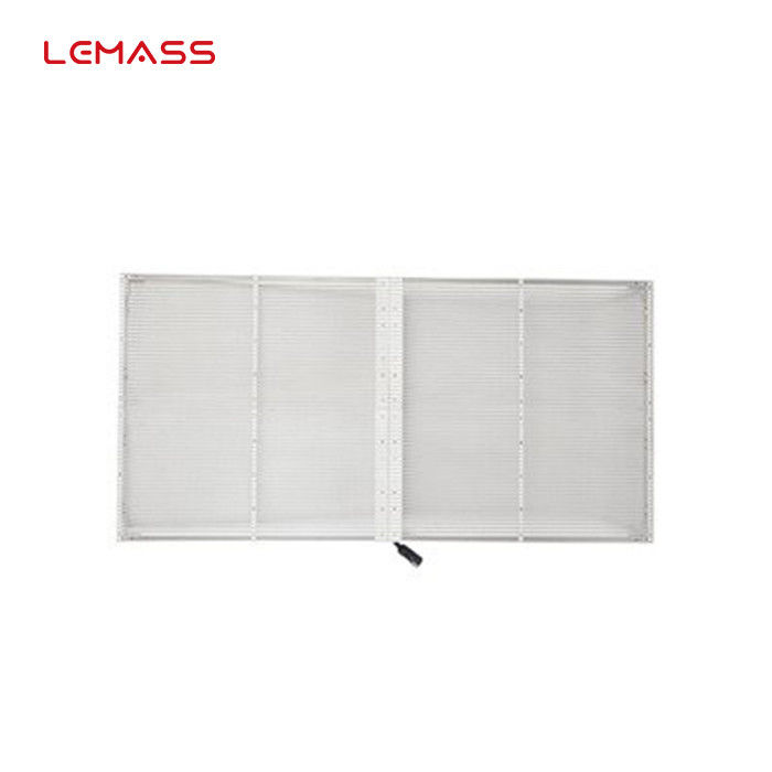 P25 শপিং মল LED ডিসপ্লে, স্বচ্ছ LED প্যানেল 1000×1000mm জলরোধী IP65